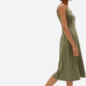 NWOT Everlane Luxe Cotton SeamTank Dress